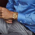 Forsining 181 Fashion Retro Men's Automatic Mechanical Watch Top Brand Luxury Full Golden Luminous Hands Skeleton Clock 2020